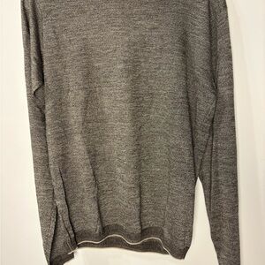 Perry Ellis Men's Gray Crewneck Sweater Small